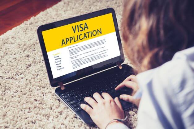 ESTA visa application