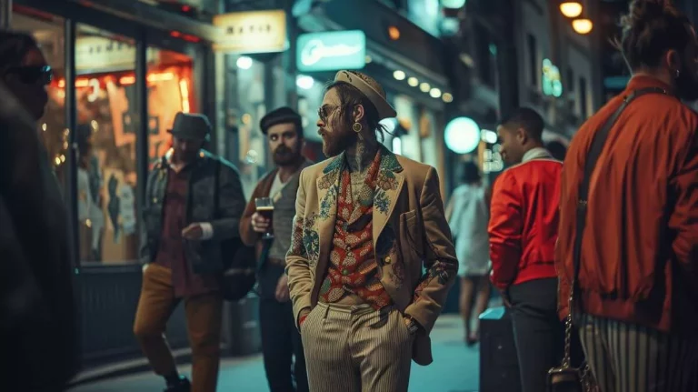 hipster fashionista wears vintage style jpg